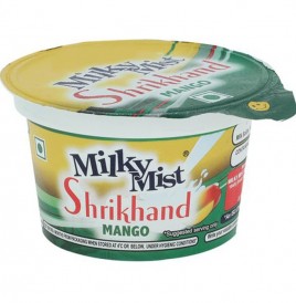 Milky Mist Shrikhand Mango   Pack  100 grams